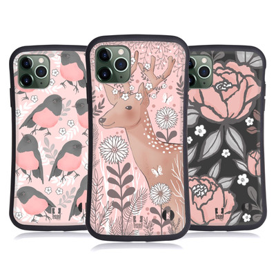 HEAD CASE DESIGNS ROUGE GARTEN HYBRID HÜLLE HUELLE FÜR APPLE iPHONES HANDYS