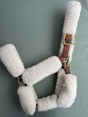 Beval Size 7 Sheepskin Shipping Halter