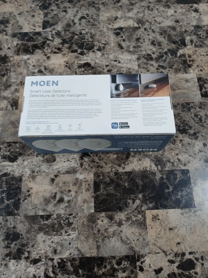 Moen Smart Water Leak Detector 920-005 Flo by Moen (3 Pack) - Image 2 of 3