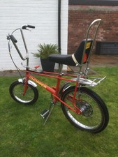 Genuine 1974 Raleigh Chopper Infra Red  original Mk2 Raleigh Chopper