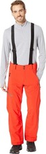 Men's Obermeyer Force Suspender Ski Pants, Removable Suspender, Red, XL Short