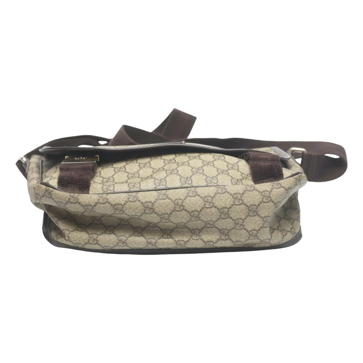 Gucci Shoulder Bag Gg Plus Canvas 201732 Brown Ss Used View 5