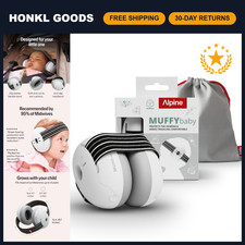 Noise-Canceling Baby Ear Muffs Toddler Hearing Protection Soft Comfortable