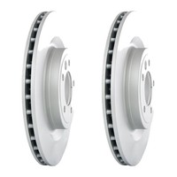 2 Bremsscheiben Ø 350 Mm InnenbelüFtet Bosch FüR U.A. Land Rover Range Rover IV