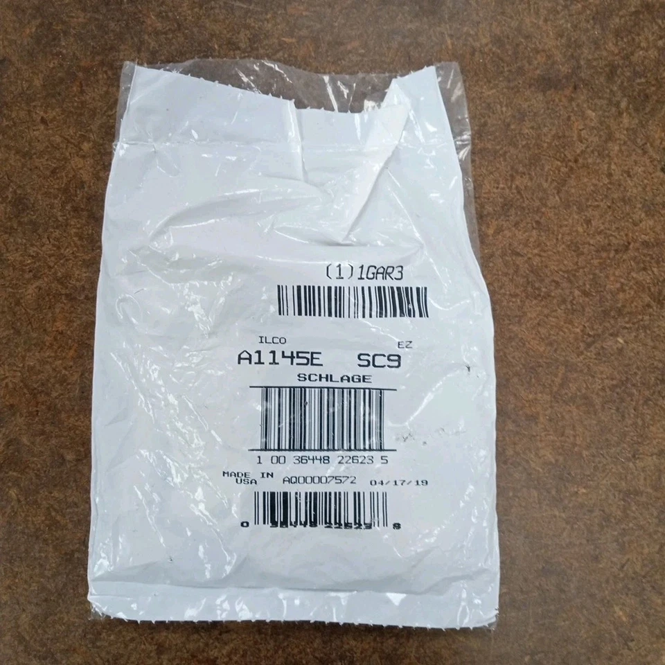 10 Pack Of Kaba Ilco A1145e-Sc9 Key Blank,Brass,Type Sc9,6 Pin - Image 3 of 3