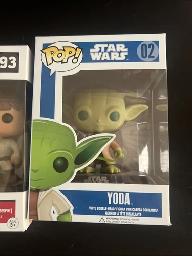 Star Wars Funko Pops  YODA 02 Luke Skywalker 93 Collectible Toy NEW Funko Pop