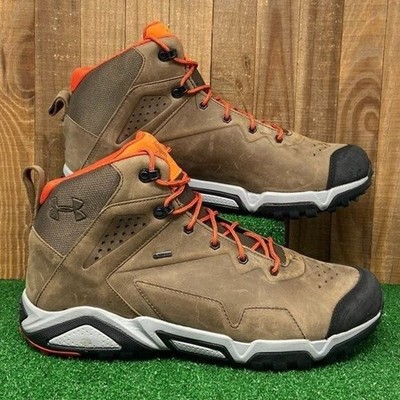 Under Armour 1262061-284 Tabor Ridge Leather Gore-Tex Boots 1 Men's SZ 13