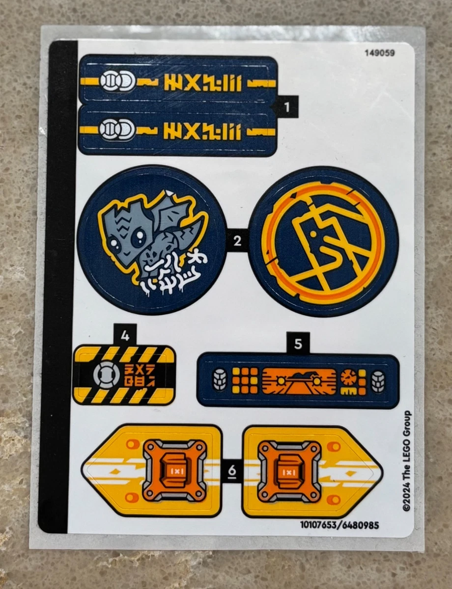 Ninja LEGO (R) Stickers for sale | eBay