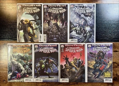 Amazing Spider-Man Vol. 5 Issue 16-22 HUNTED Series VF/NM ASM Marvel 2018