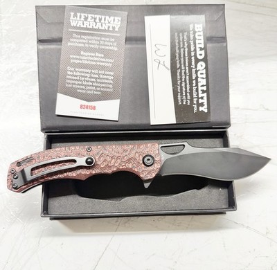 Cobratec Nighthawk Folding Knife D2 Tool Steel Blade G10 Handle - CTNHK