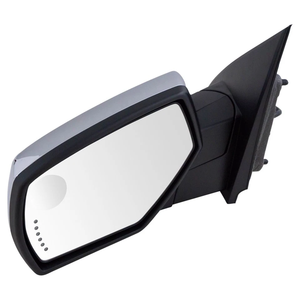 Espejo Eléctrico Plegable Señal de Memoria Calefacción Charco Cromo Izquierdo LH para Pastilla GM Foto 4 de 4