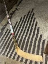Dave Marcinyshyn Milwaukee Admirals (IHL) Signed  Sherwood  Game Used Stick