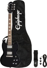 Epiphone Power Players SG Dark Matter Ebony Electric Guitar #BE17763