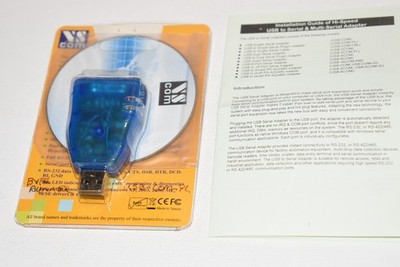 VSCOM USB to RS232 Plug In Serial Adapter USBG-232MINI
