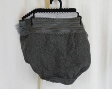 Warners 3 Pack Women Blissful Benefits No Muffin Hipster Panty Multicolor Size M