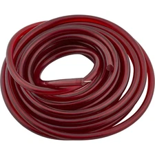 Translucent ignition Hotrod Ratrod Red 7mm Solid Core Spark Plug Wire, 20 Ft.