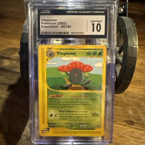 Vileplume graded CGC 10 for sale on eBay