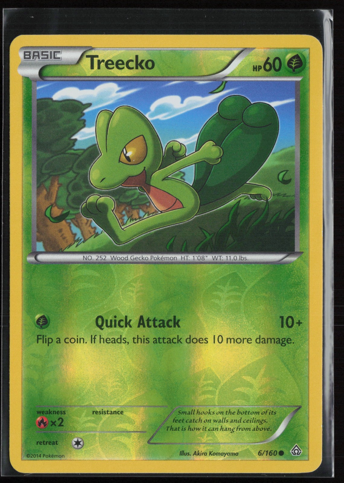 Treecko Reverse 6/160 - Primal Clash - PTCG - LP