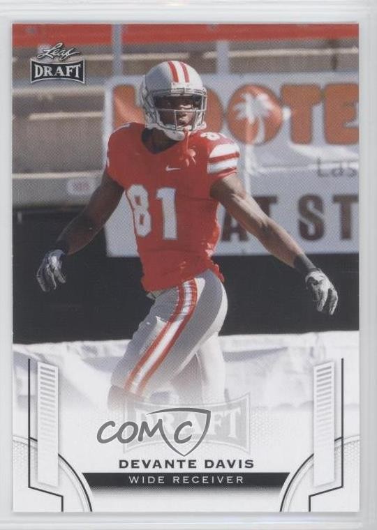 2015 Leaf Draft Devante Davis #68 Rookie RC d1f