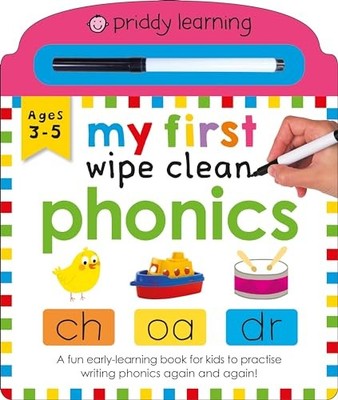My First Wipe Clean: Phonics - Bücher, Priddy