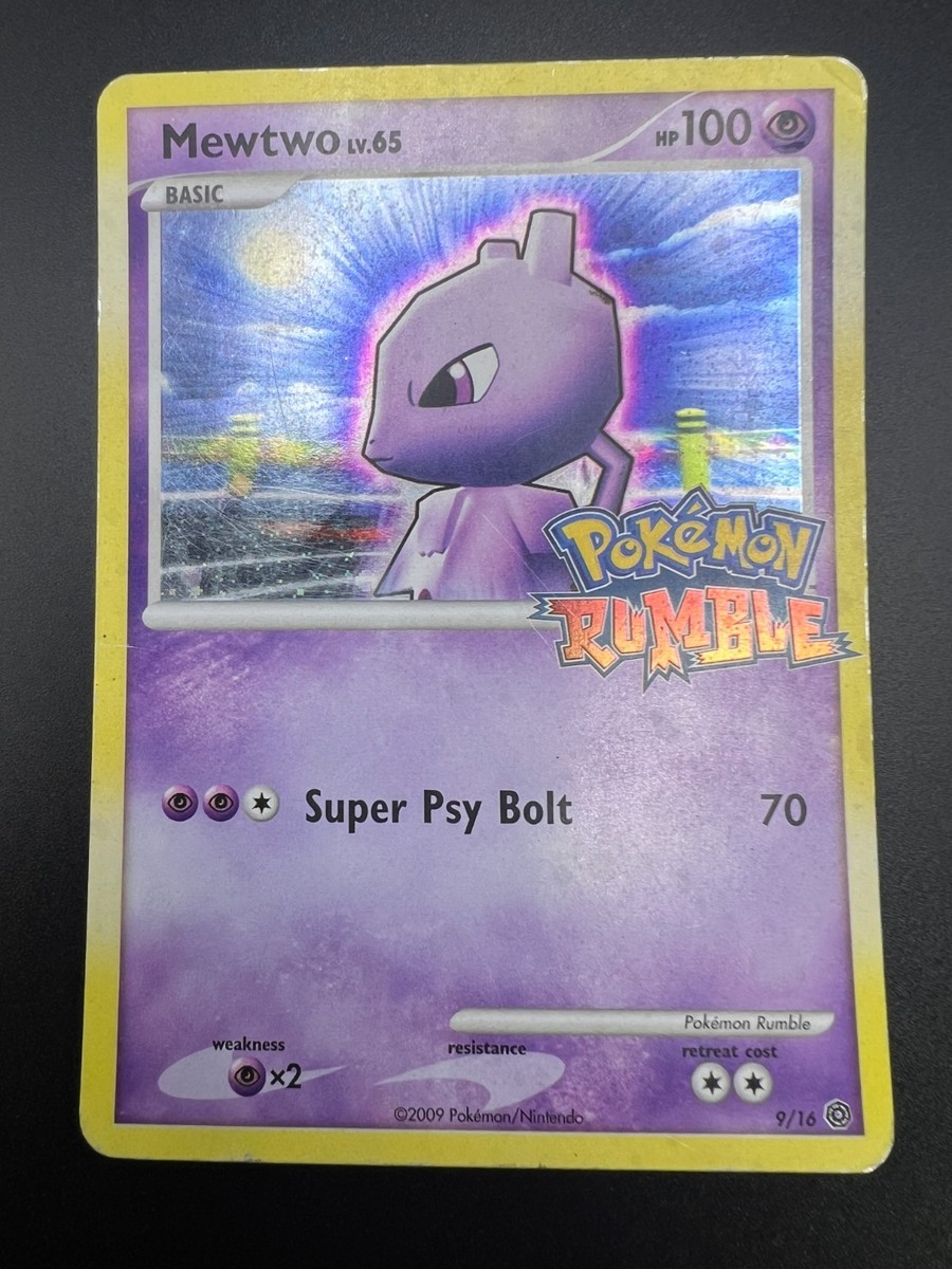 Mewtwo - 9/16 - Pokemon Rumble Holo MP | eBay