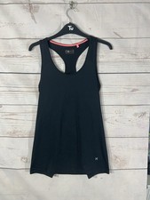 NEXT Womens Workout Racer Back Vest Top Size 12 Black (A9)