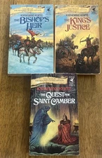 Katherine Kurtz Lot 3 Histories of King Kelson Bishops Heir Kings Justice Quest
