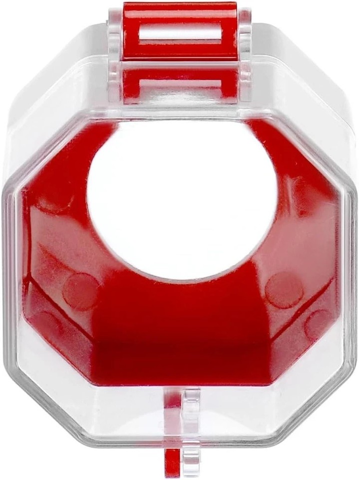 Emergency Stop Button Cover 4 Pack Clear Safety Switch Protector ...