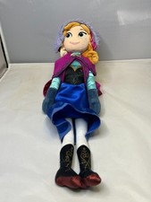 Disney Frozen Anna Plush Doll 20" Winter Cape Dress Princess Stuffed Toy 2013