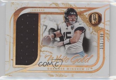 2020 Panini Gold Standard White Relics 53/199 Gardner Minshew II #WG19 0co1