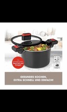 GOURMETmaxx Energiespartopf Aluminium Kochtopf 5,8L Topf Antihaftbeschichtung