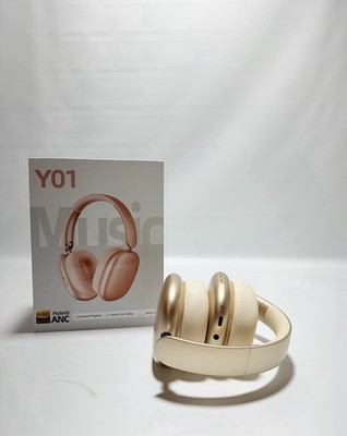 Bluetooth Wireless Noise Cancelling Over Ear Headphones Rose Gold