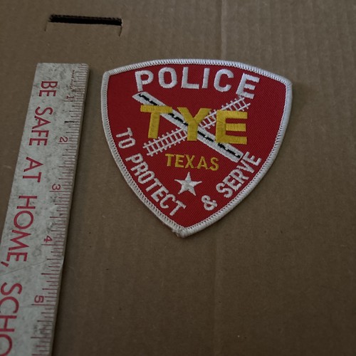 Tye Police Texas Shoulder Sew On Patch