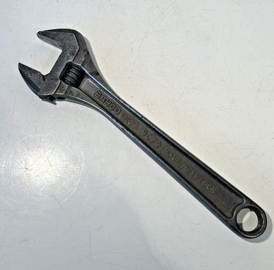 Bahco 8072 10'' / 250mm Adjustable Wrench / Spanner Ergo Made in Sweden