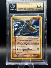 2005 Pokémon EX Delta Species Groudon Gold Star #111/113 Holo BGS 9.5 POP 20 GEM on eBay