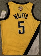 BECKETT  COA Jarace Walker Signed Autographed Indiana Pacers NBA Finals Jersey L