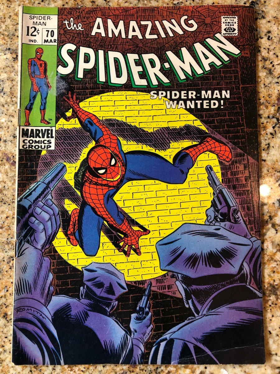 The Amazing Spiderman #70 (Vol. 1) Classic Marvel Silver Age | eBay