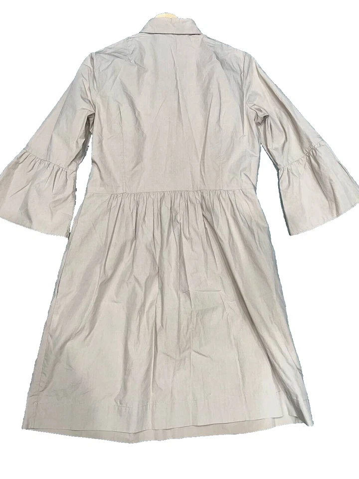 Vestido Akris Punto Mujer Hasta la Rodilla Manga 3/4 Beige Talla 8 A0000335 Foto 2 de 4