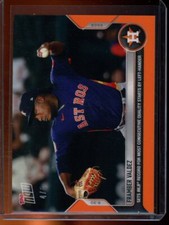 2022 Topps Now #809 Framber Valdez Orange Parallel Card #d /5