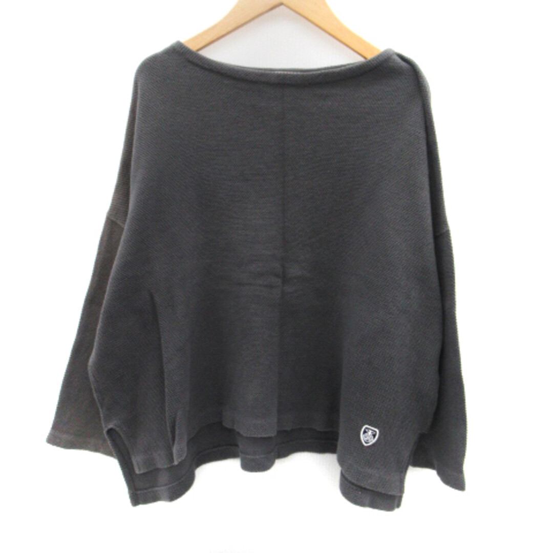 ORCIVAL Long Sleeve Boat Neck 1 Gray SM27 Used