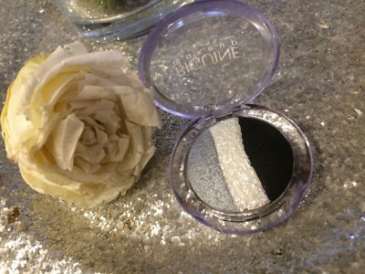 Fard à Paupières Trio Biguine Makeup - Teinte Metal Quartz 10804, 2.2g, Fabriqué En France