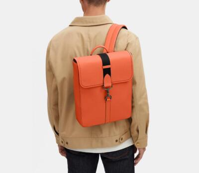 Coach Outlet Blaine Backpack - Men's Bags - Gunmetal/Black/Chalk