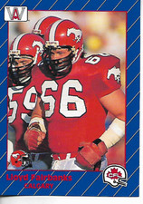 1991 All World Canadian Football CFL Lloyd Fairbanks Card #22