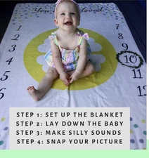 Milestone Baby Blanket