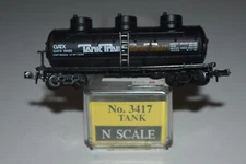 N Scale Model Power 3417 Tank Train 3-Dome Tank Car 10450 C48641