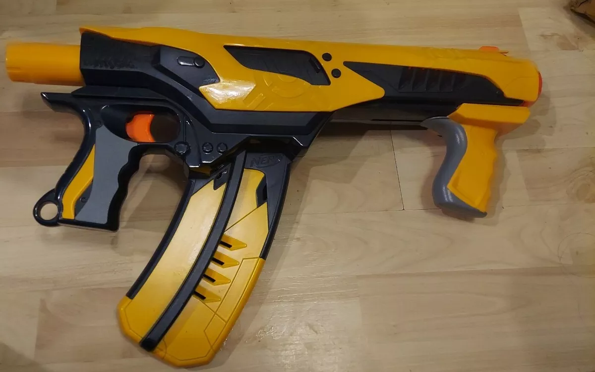 NERF - 1G Dart Tag - Quick 16 Blaster - YELLOW - Gun Great Working  Condition