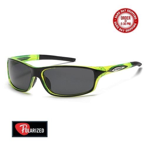 Nitrogen Polarized Sunglasses Mens Sport Running Fishing Golfing Driving Glasses - Picture 70 of 75