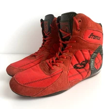 OTOMIX M3333 Bodybuilding Weightlifting Red Ninja Warrior Shoes Men sz 13