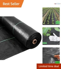 Weed Barrier Fabric Heavy Duty 3.2oz Landscape Ground Cover Weed Control