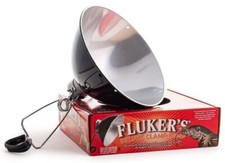 Reptile, Flukers Clamp Lamp with Switch 250 Watt 10" Diameter 